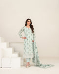Meem 3pcs Un-Stitched Emb Printed Lawn [D-3862]