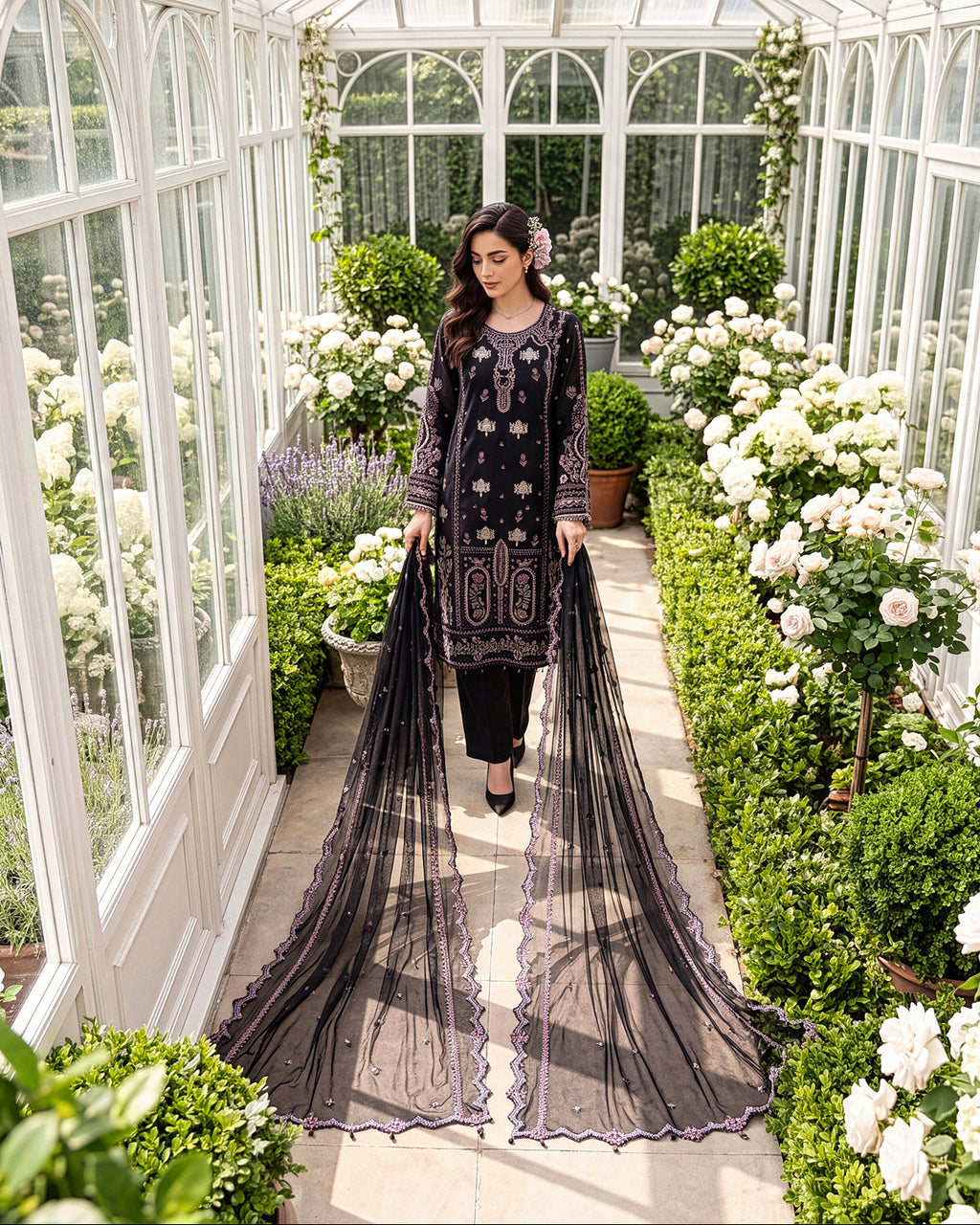 AFSANA LUXE PRET LAWN COLLECTION BY RAVAH STUDIO 202343