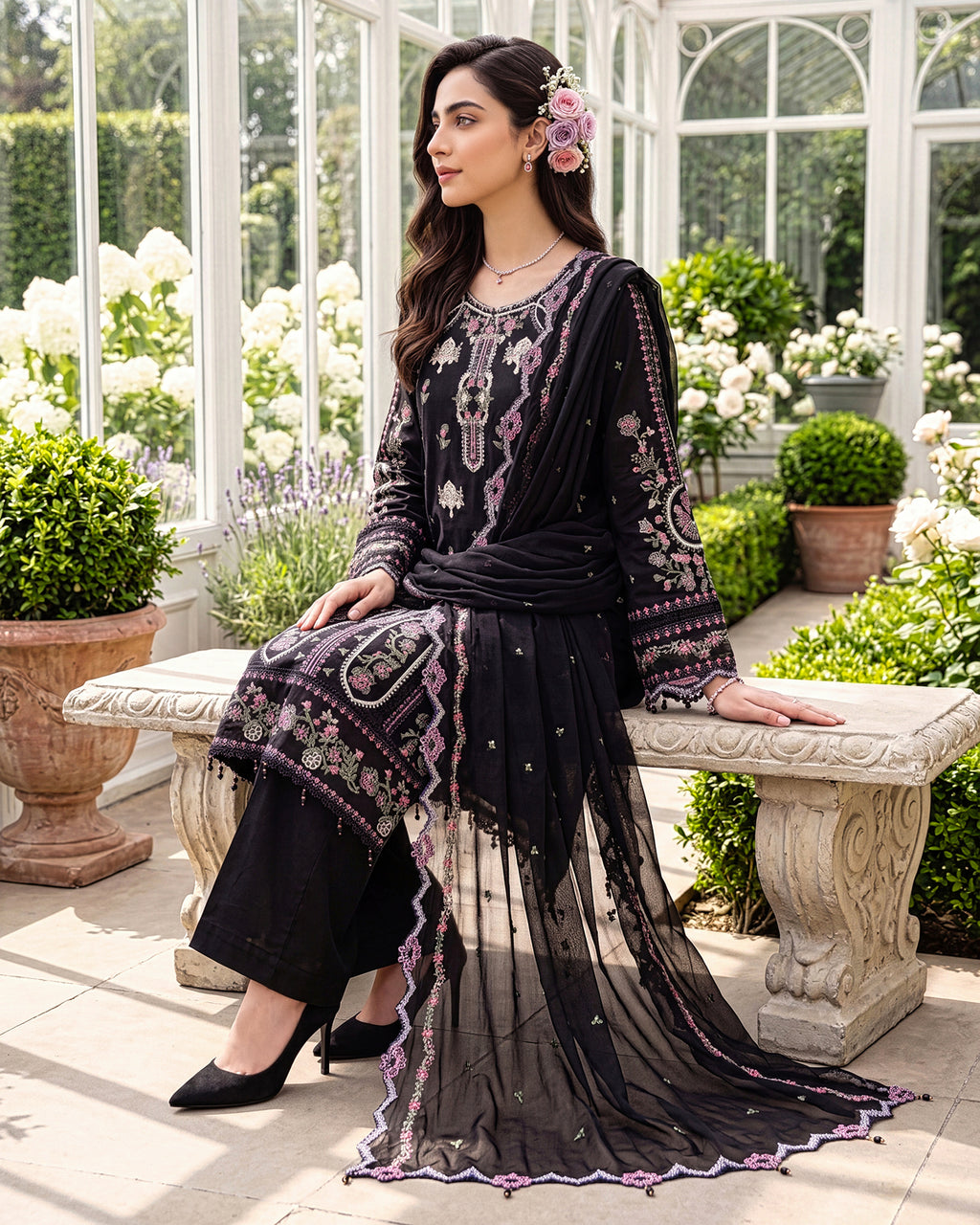 AFSANA LUXE PRET LAWN COLLECTION BY RAVAH STUDIO 202343