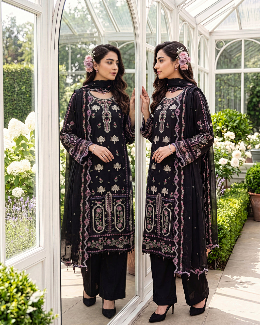 AFSANA LUXE PRET LAWN COLLECTION BY RAVAH STUDIO 202343