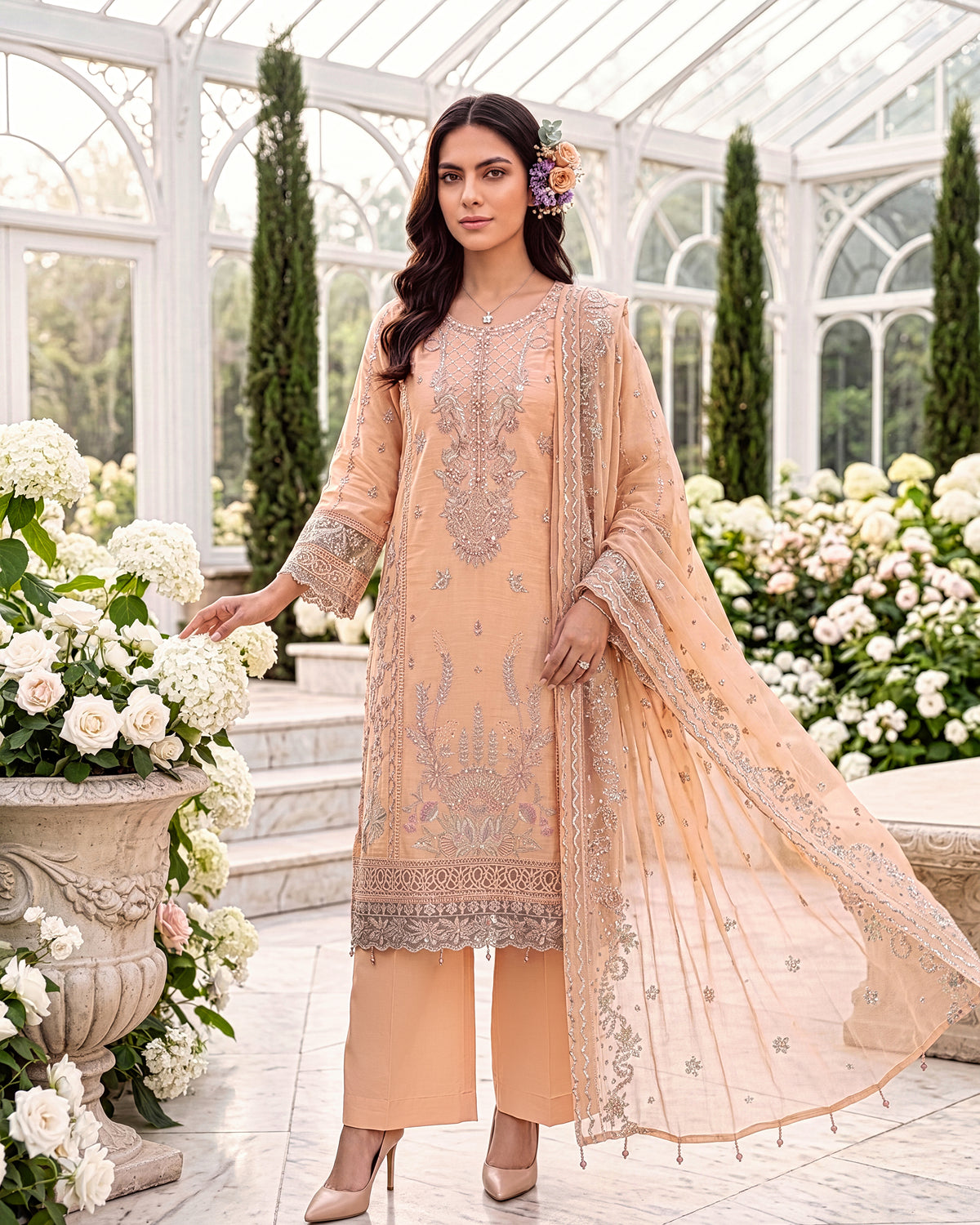 AFSANA LUXE PRET LAWN COLLECTION BY RAVAH STUDIO 202344