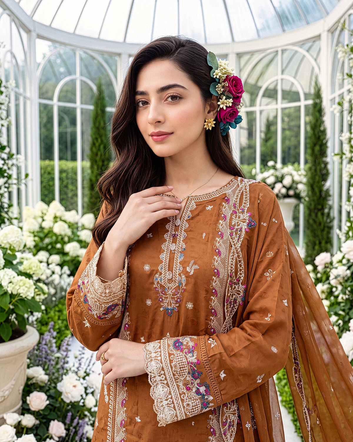 AFSANA LUXE PRET LAWN COLLECTION BY RAVAH STUDIO 202345
