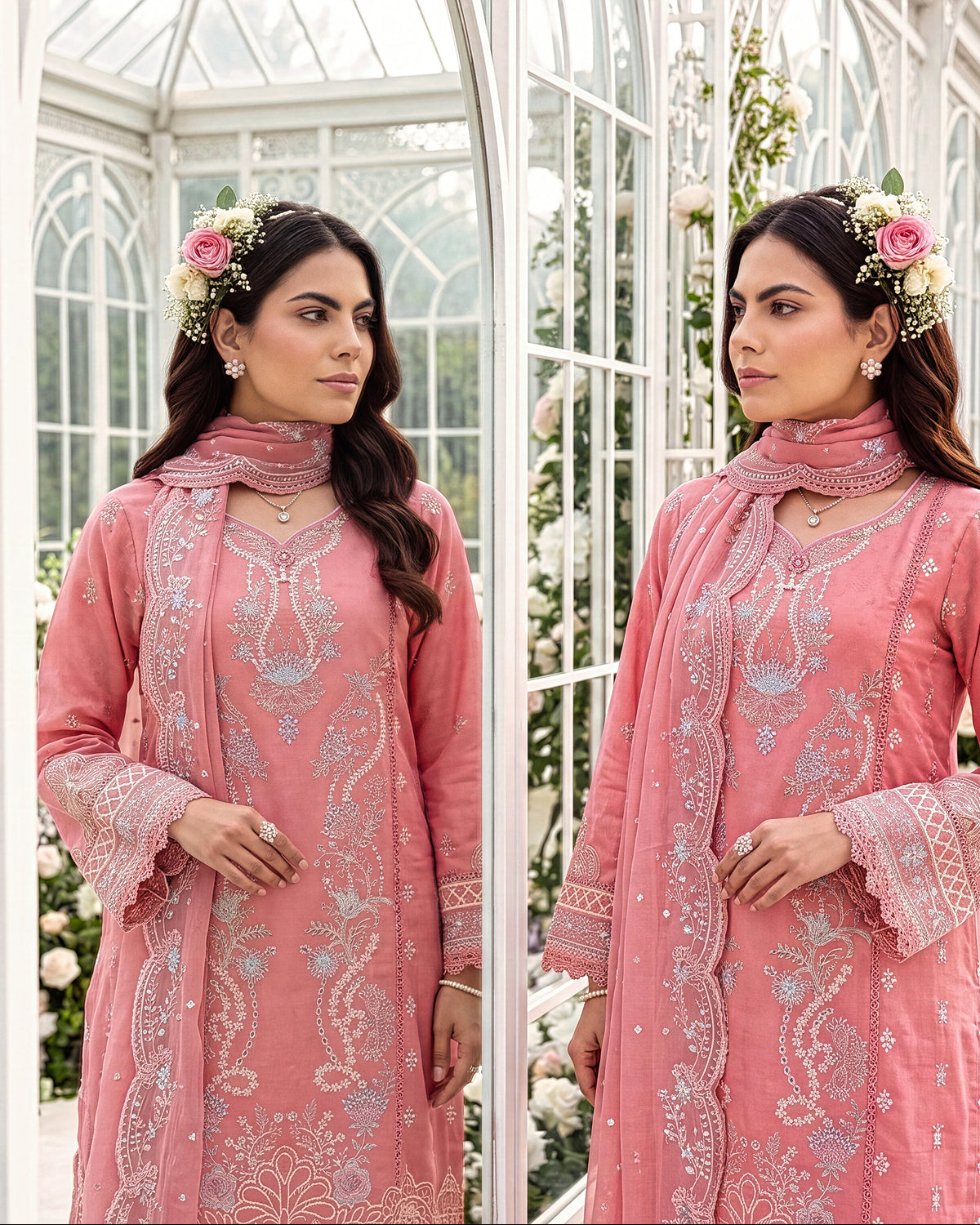 AFSANA LUXE PRET LAWN COLLECTION BY RAVAH STUDIO 202346