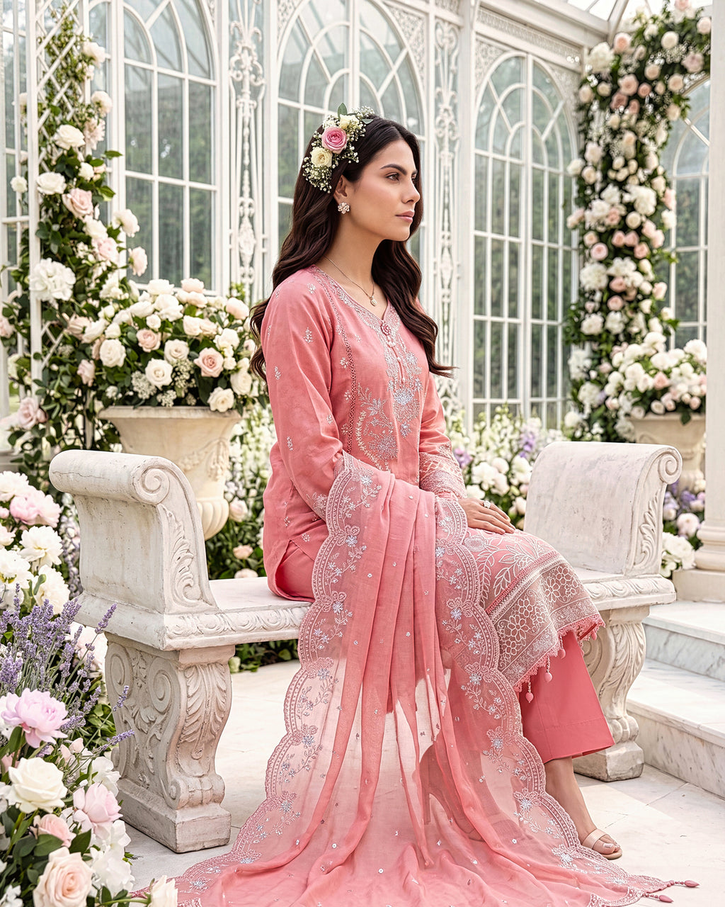 AFSANA LUXE PRET LAWN COLLECTION BY RAVAH STUDIO 202346