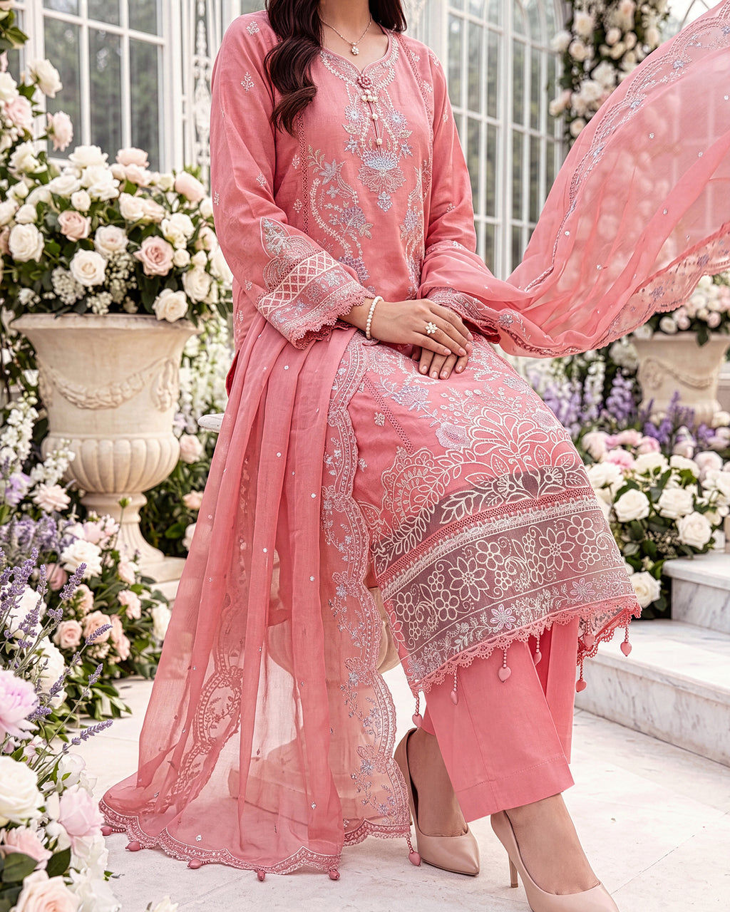 AFSANA LUXE PRET LAWN COLLECTION BY RAVAH STUDIO 202346