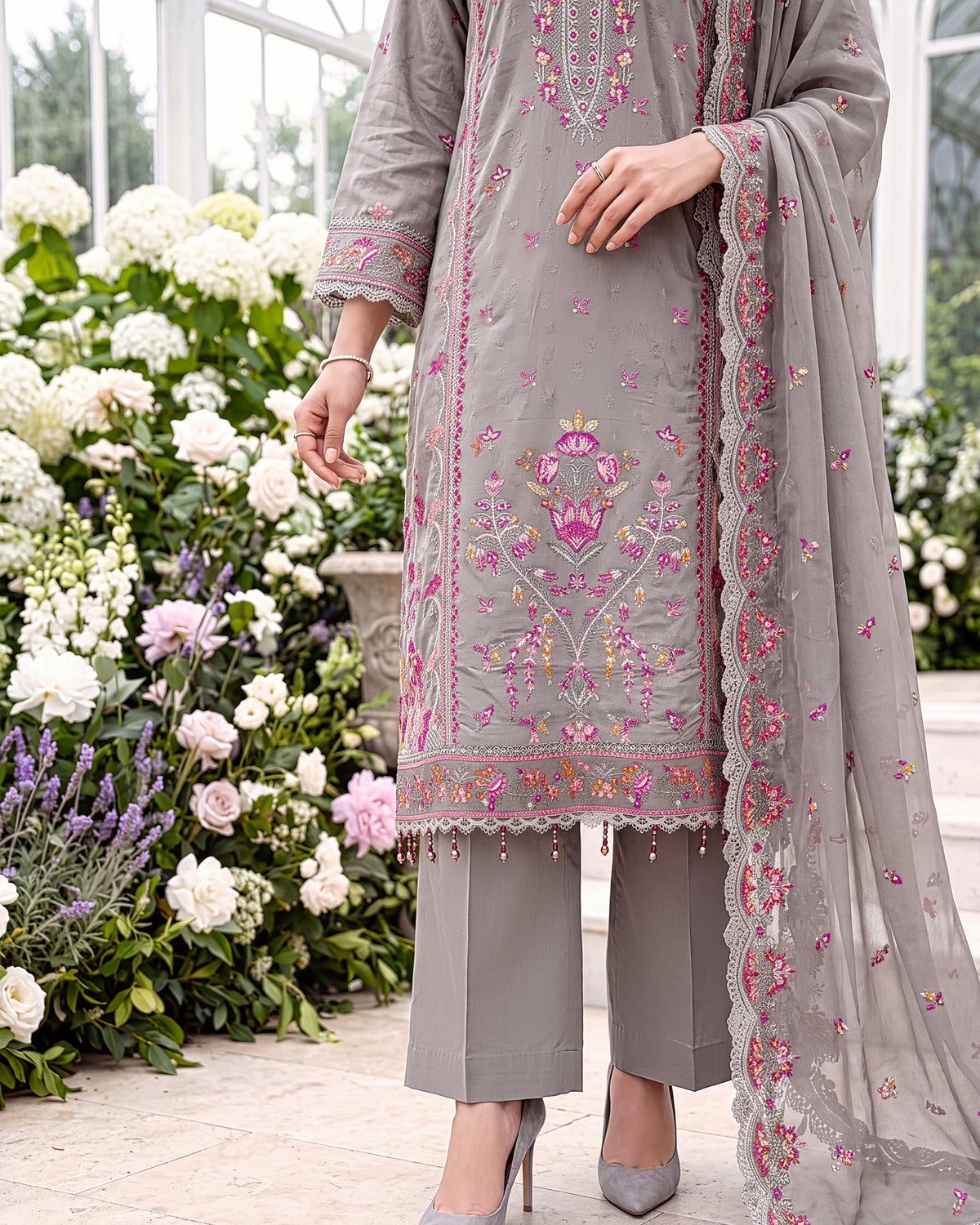 AFSANA LUXE PRET LAWN COLLECTION BY RAVAH STUDIO 202341