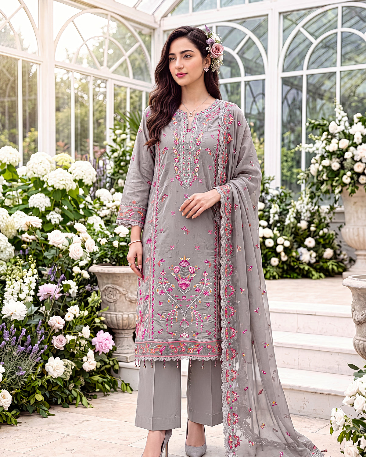 AFSANA LUXE PRET LAWN COLLECTION BY RAVAH STUDIO 202341