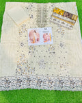 Ohana 3pcs Un-Stitched Emb Printed Lawn [D-3367]